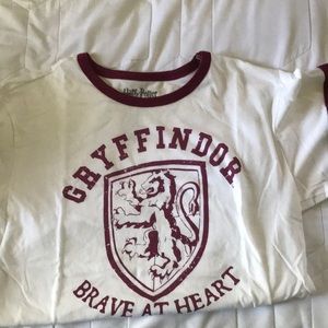 Like new very soft Harry Potter tee in white and r